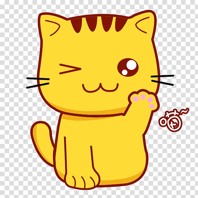 Cat Hello Kitty Cuteness Stroke Dog, Cartoon cat transparent background PNG clipart
