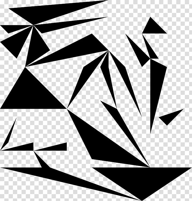 Cubism Black and white Art Monochrome , acrylic transparent background PNG clipart