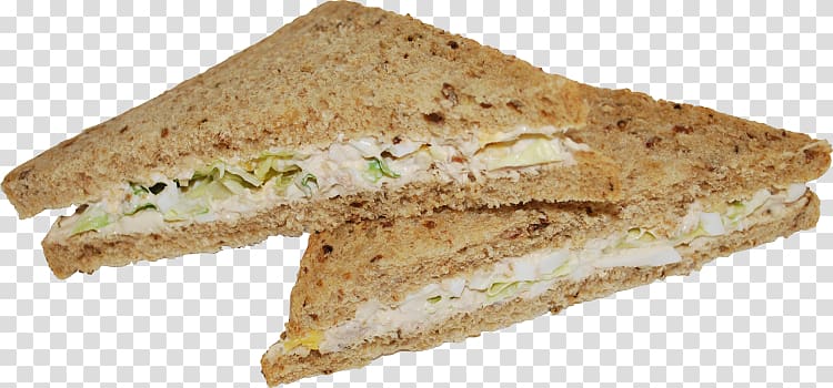 Breakfast sandwich Tuna salad Club sandwich Toast Bacon, Tuna Sandwich transparent background PNG clipart