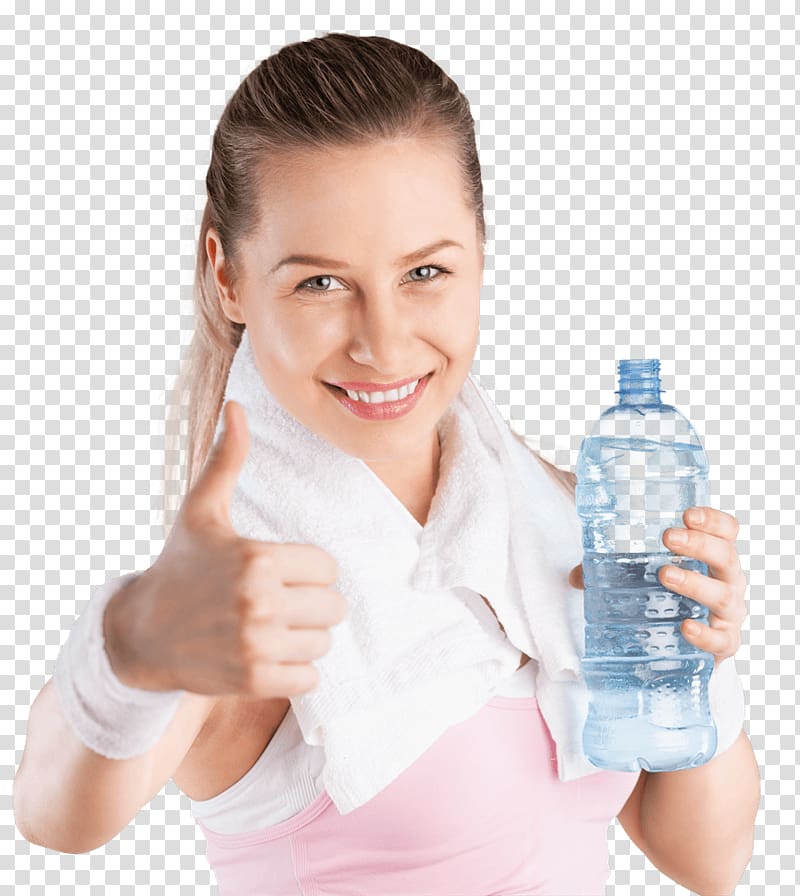 Exercise Health Plastic bottle Training Weight loss, sport woman transparent background PNG clipart