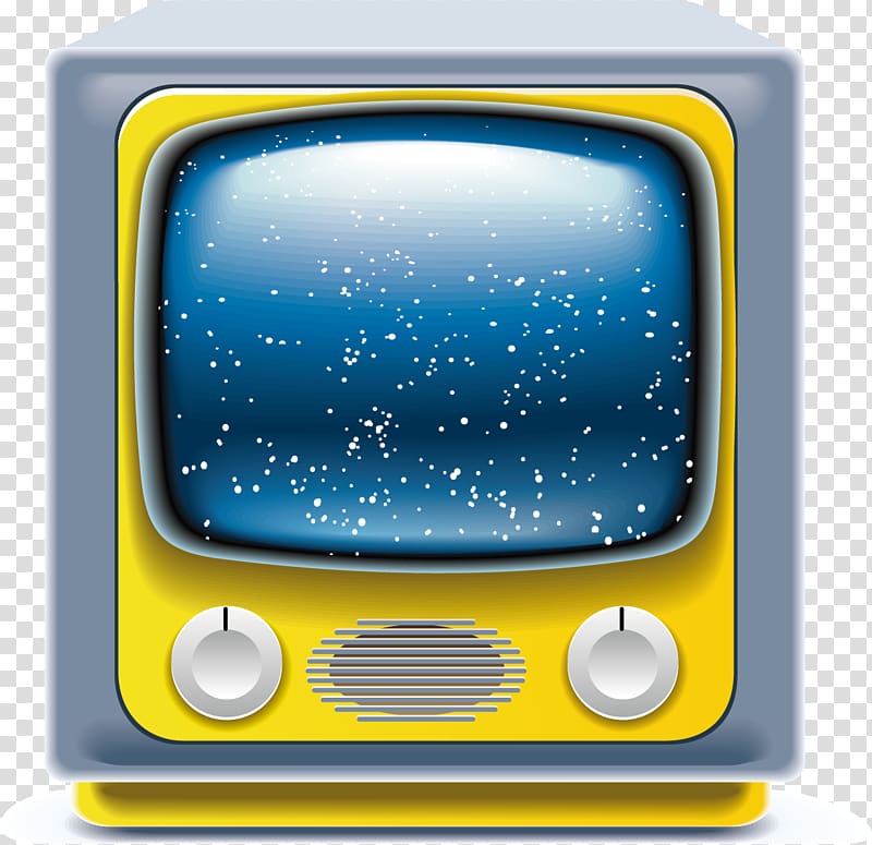 Television set Color television Icon, TV material transparent background PNG clipart