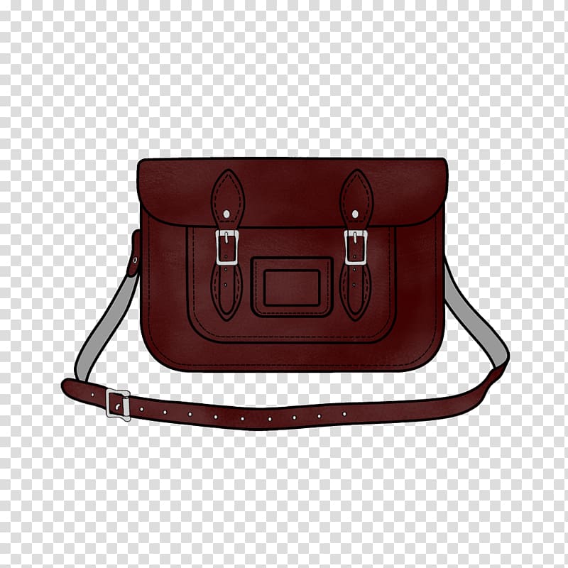 Cambridge Satchel Company Leather Handbag, bag transparent background PNG clipart