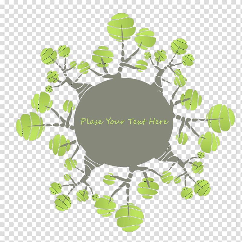 Tree element transparent background PNG clipart