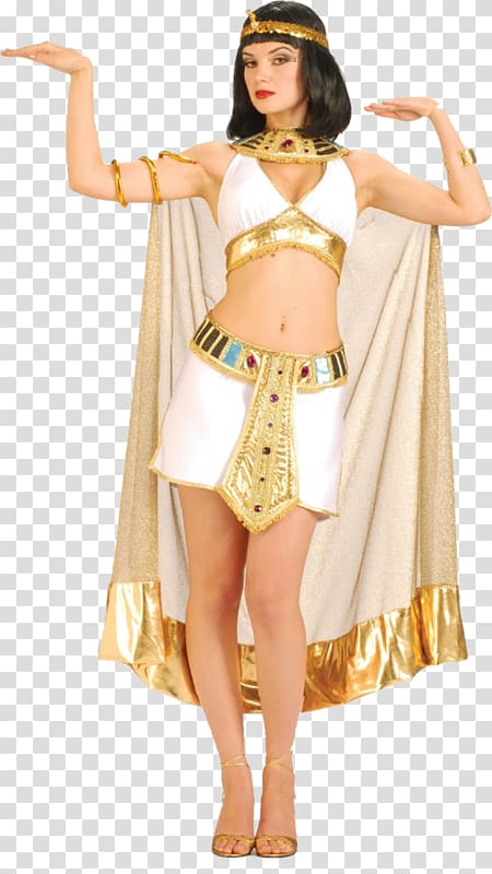 Cleopatra Halloween costume Costume party Dress, dress transparent background PNG clipart