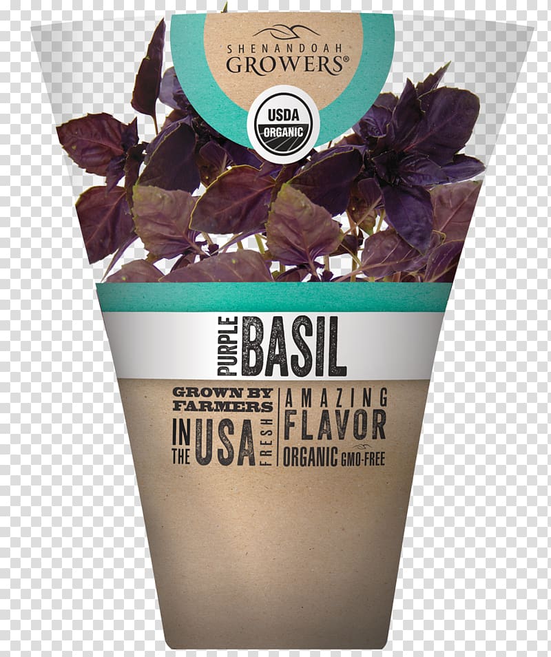 Organic food Herb Flavor Shenandoah Growers Inc. Basil, basil watercolor transparent background PNG clipart