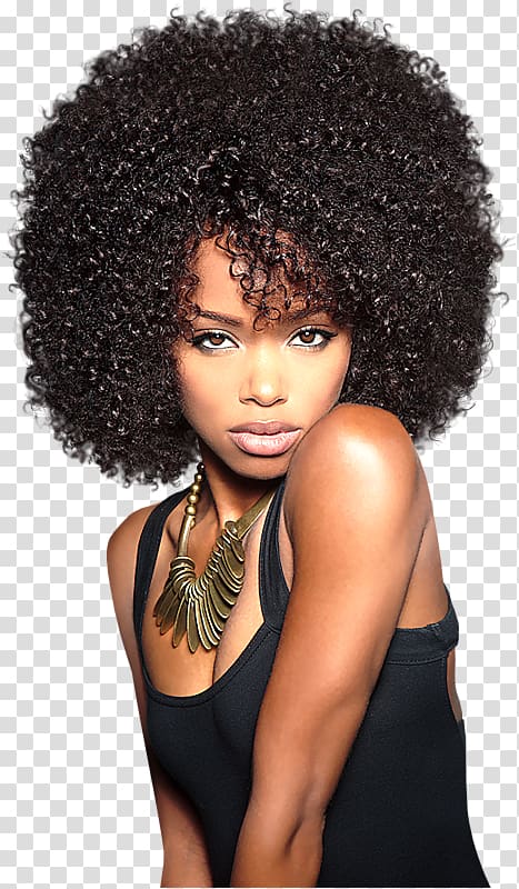 Lace wig Artificial hair integrations Afro Hairstyle, hair transparent background PNG clipart