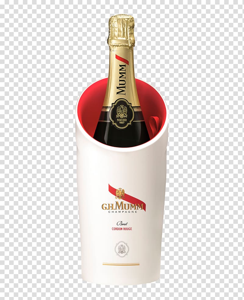 G.H. Mumm et Cie Wine Champagne G.H. Mumm Cordon Rouge Brut Liqueur, wine transparent background PNG clipart