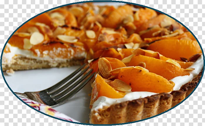 Treacle tart Clafoutis Torte Sponge cake, apricot transparent background PNG clipart