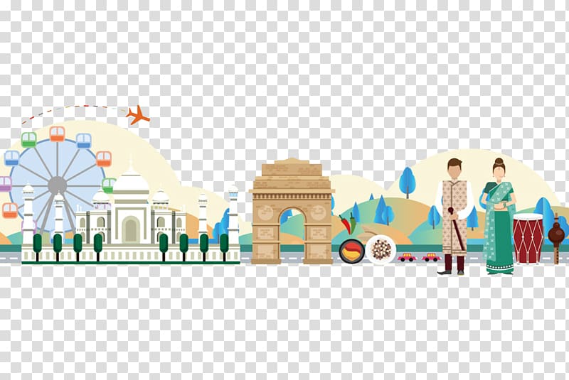 India Travel , India travel transparent background PNG clipart