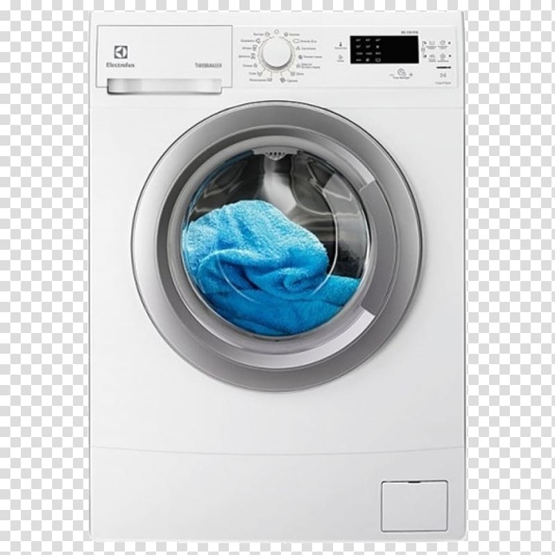 Washing Machines Electrolux Laundry Zanussi, washing machine transparent background PNG clipart