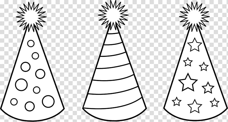 Party hat Birthday , Birthday Hat transparent background PNG clipart