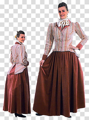 Dress Costume design Clothing Skirt, Victorian Era transparent background PNG clipart thumbnail