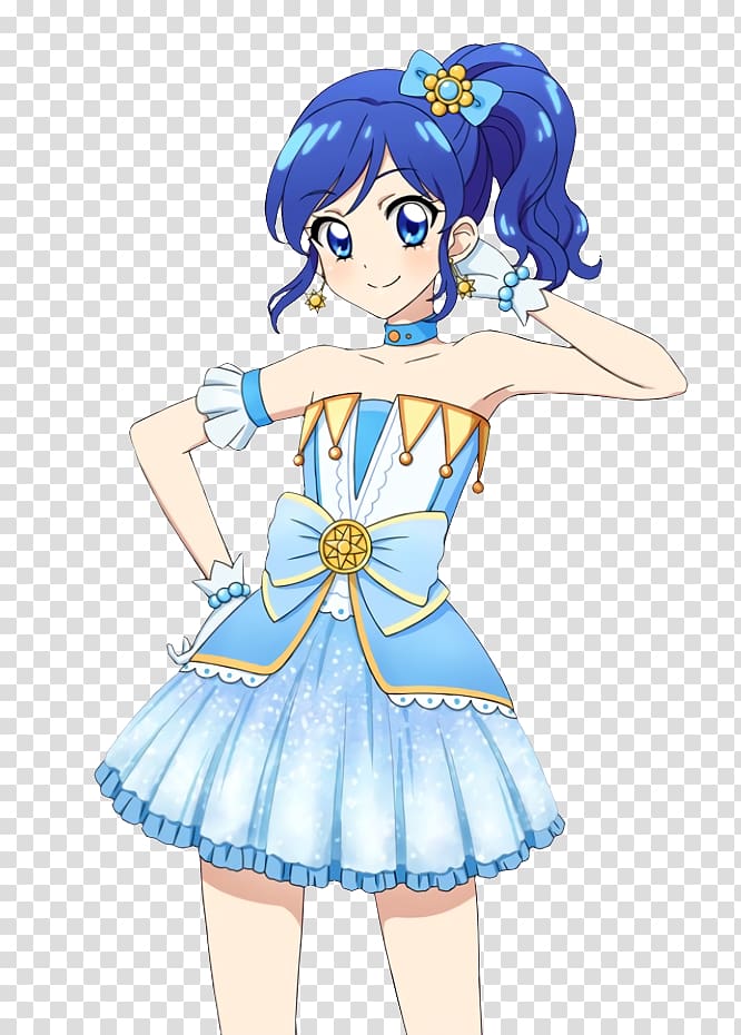 Aikatsu! Aikatsu Stars! Aoi Kiriya Ichigo Hoshimiya Ran Shibuki, aoi aikatsu new transparent background PNG clipart