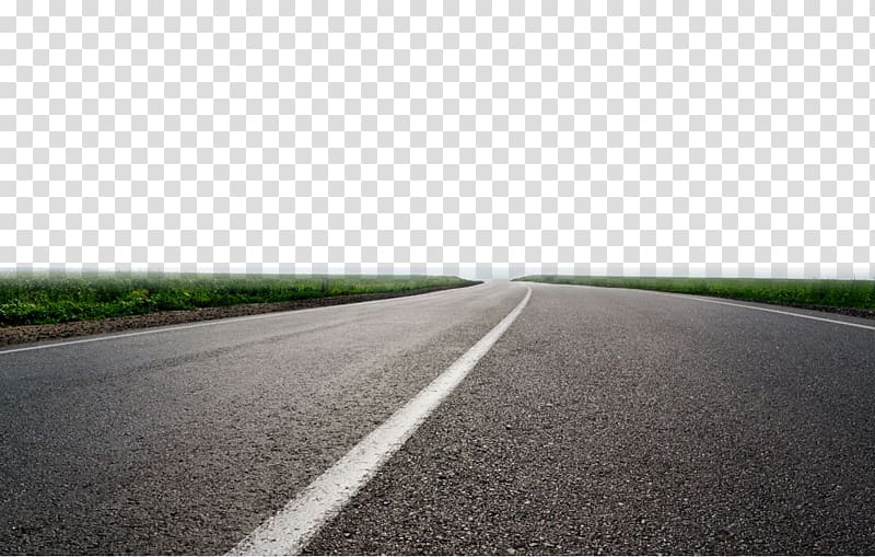 asphalt road, Highway Lane , Extending Highway transparent background PNG clipart