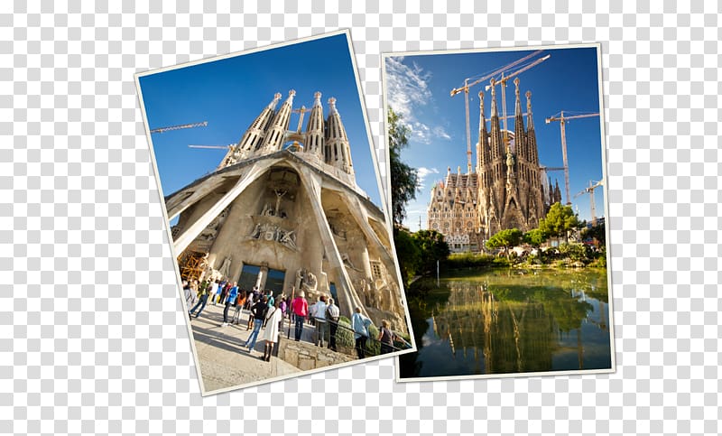 Frames Tourism, Sagrada Familia transparent background PNG clipart