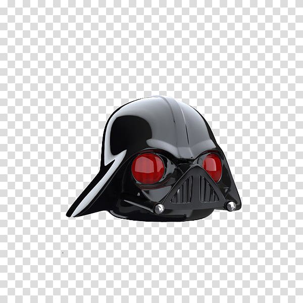 Angry Birds Star Wars II Motorcycle helmet Ford EcoSport, Black alien helmet transparent background PNG clipart