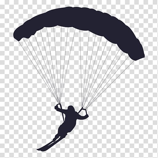 Parachute Paragliding Speed flying Parachuting, parachute transparent background PNG clipart