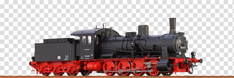 Train Steam locomotive Austrian Federal Railways Prussian G 7.1, train transparent background PNG clipart