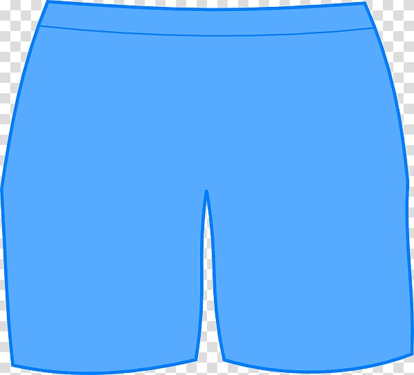 Swim briefs Shorts Blue Trunks, Shorts transparent background PNG ...