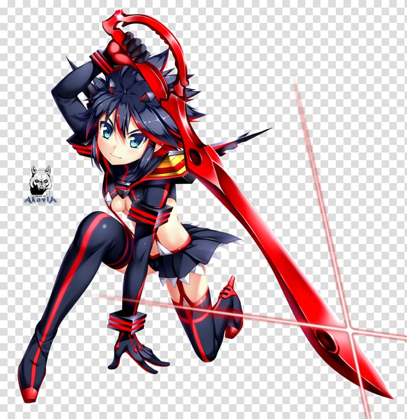 Ryuko Matoi Satsuki Kiryuin Senketsu Anime Art, kill transparent background PNG clipart