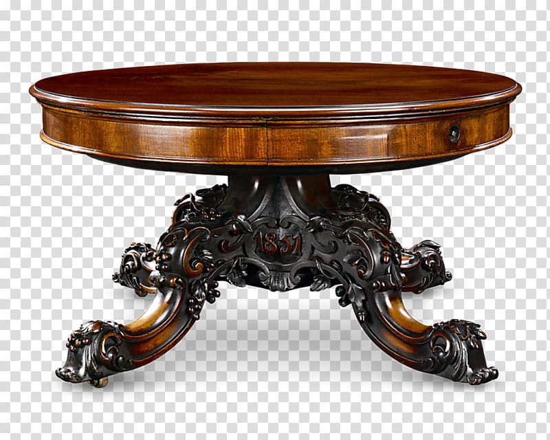 Coffee Tables Antique Dining room Furniture, table transparent background PNG clipart