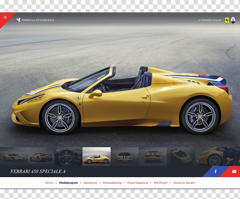 2015 Ferrari 458 Speciale Sports car Paris Motor Show, ferrari transparent background PNG clipart