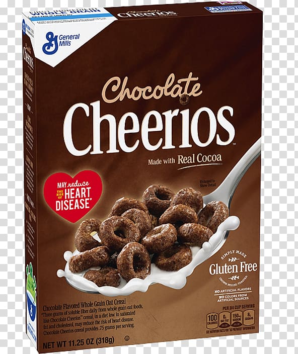 Breakfast cereal Honey Nut Cheerios Chocolate, chocolate transparent background PNG clipart