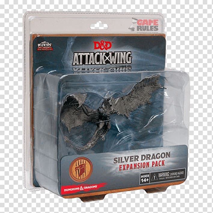 Dungeons & Dragons Star Trek: Attack Wing Miniature figure Dungeon crawl, silver Ring Dragon transparent background PNG clipart