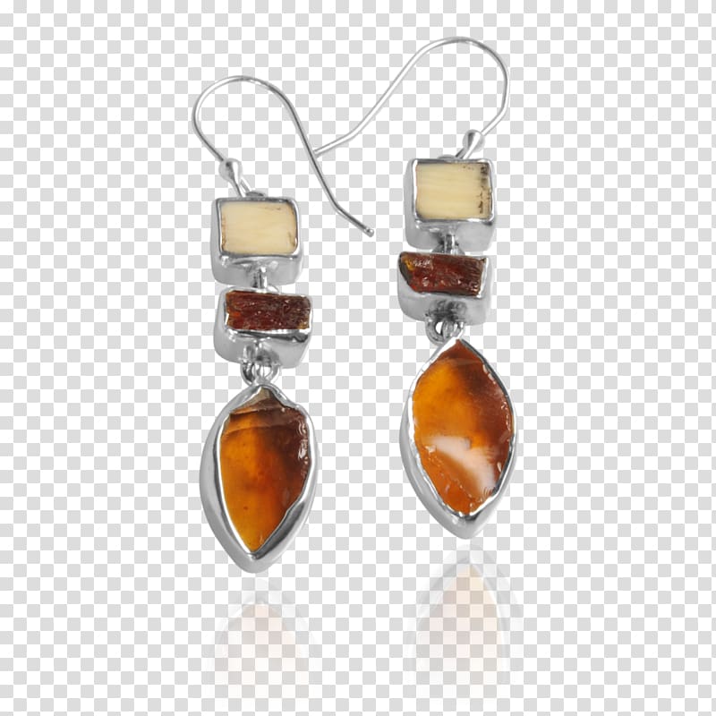 Amber Earring Jewellery, Handmade Jewelry transparent background PNG clipart
