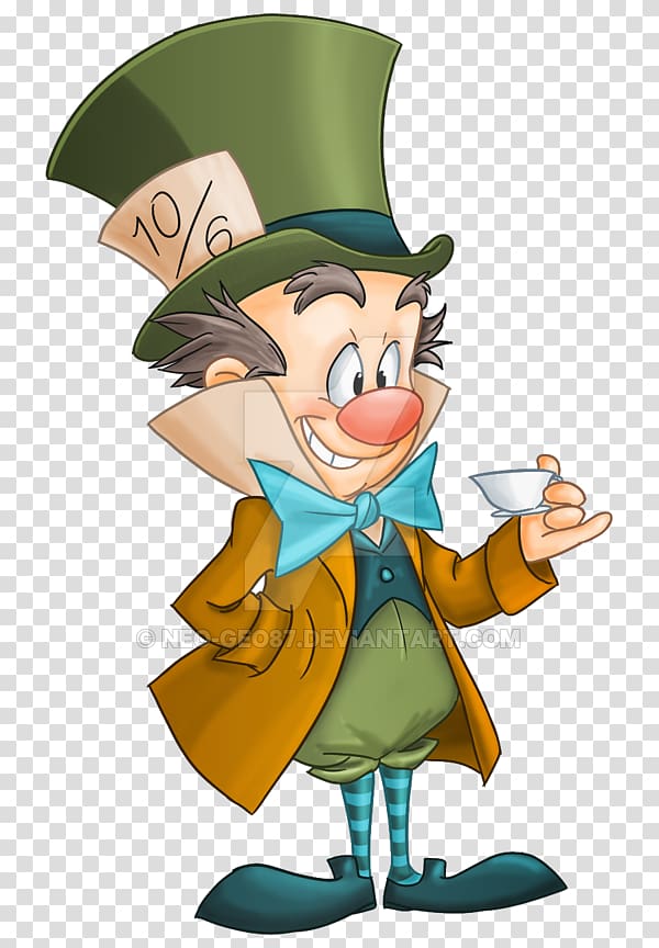 Mad Hatter King Candy Jabberwocky Character Fan art, others transparent background PNG clipart