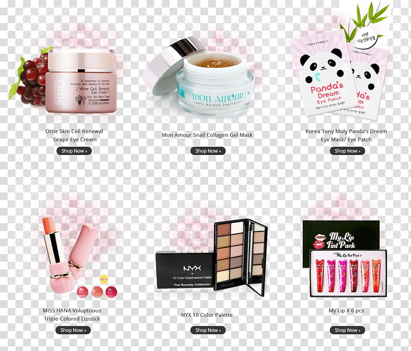 Cosmetics Berrisom Oops My Lip Tint Pack TonyMoly Panda\'s Dream Eye Patch Brand, mon amour transparent background PNG clipart
