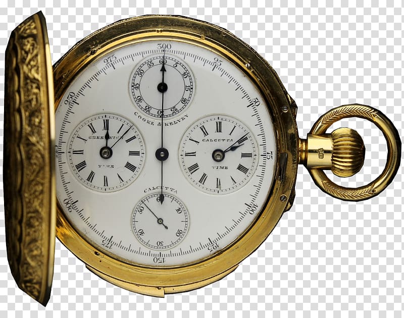 Pocket watch Somlo, LONDON Chronograph, poket transparent background PNG clipart