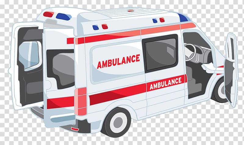 Ambulance Illustration, Ambulance illustrator transparent background PNG clipart