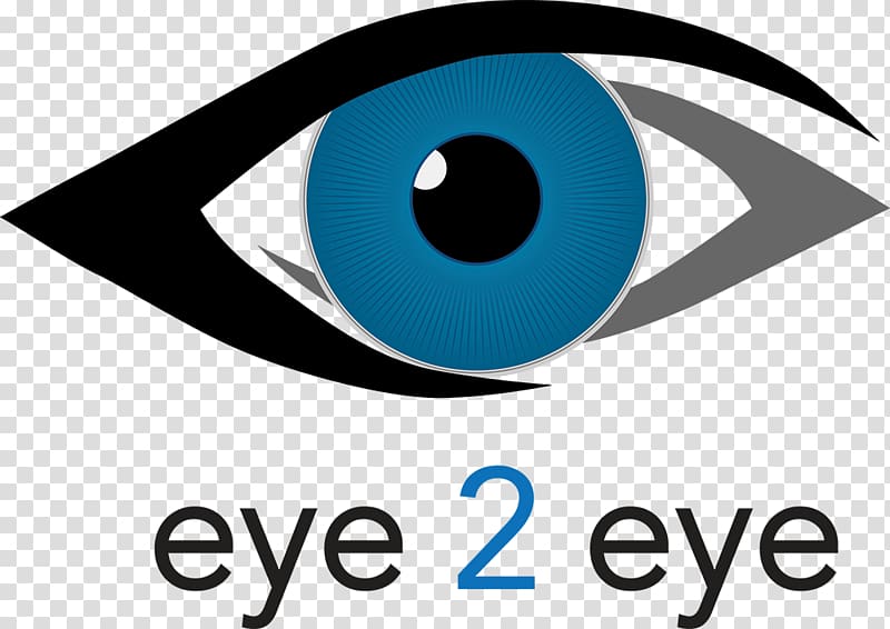 blue eye illustration with text overlay, Allentown eye 2 eye Eye examination Contact Lenses, Eye transparent background PNG clipart