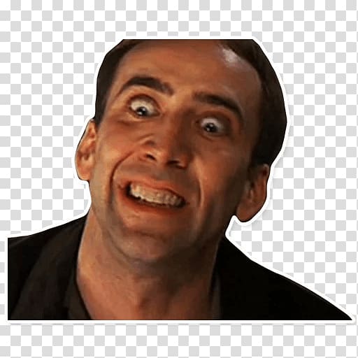 Nicolas Cage Face/Off Film YouTube, youtube transparent background PNG clipart