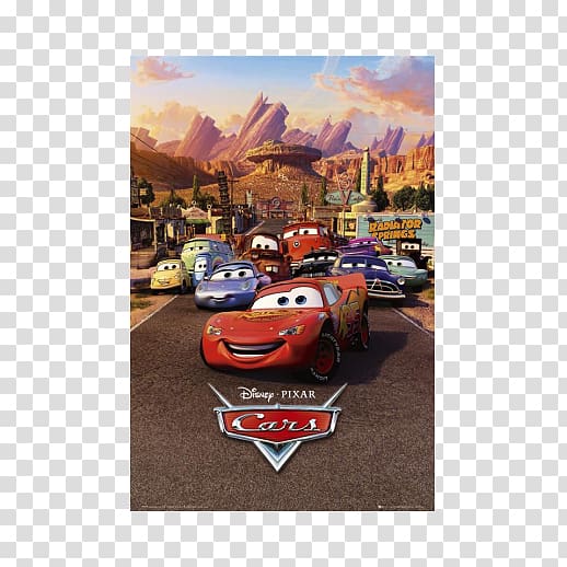 Lightning McQueen Mater Sally Carrera Doc Hudson Cars, cars posters element transparent background PNG clipart