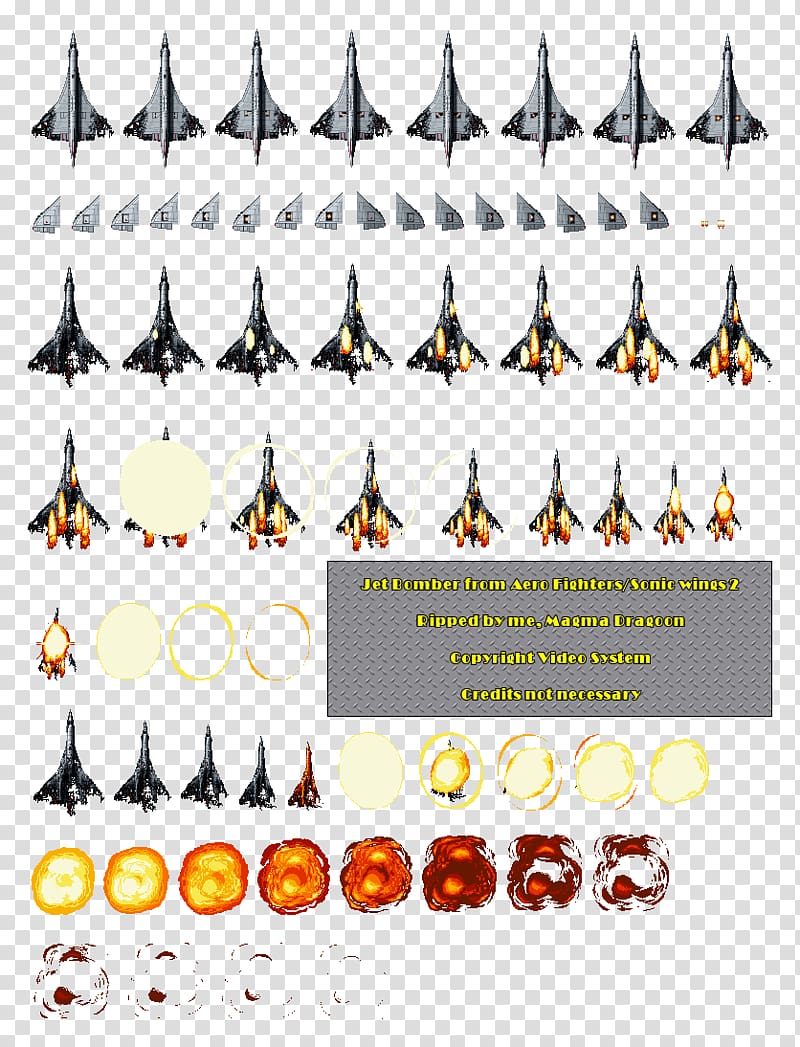 Aero Fighters 2 Super Nintendo Entertainment System Sprite Video game, sprite transparent background PNG clipart