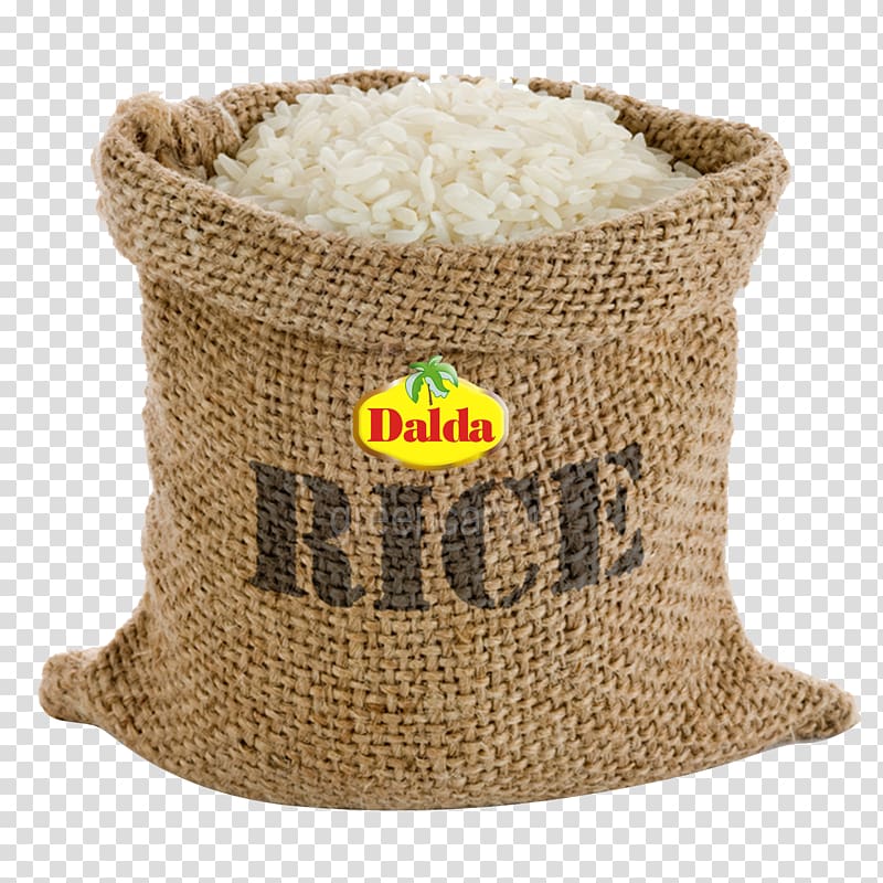 Fried rice Rice cereal Gunny sack Bag, rice transparent background PNG clipart