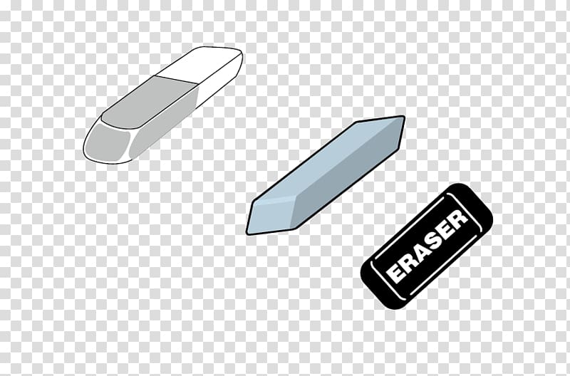 Eraser Stationery, Eraser transparent background PNG clipart