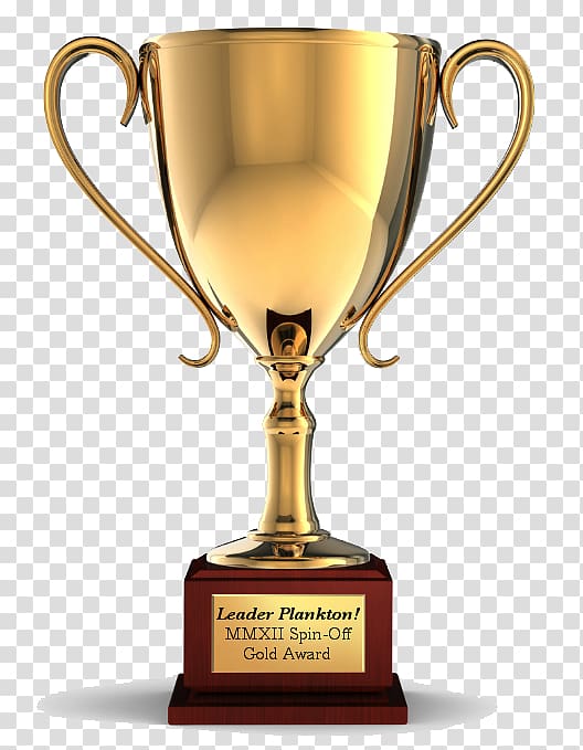 Leader Plankton trophy, Award Ribbon, Award transparent background PNG clipart