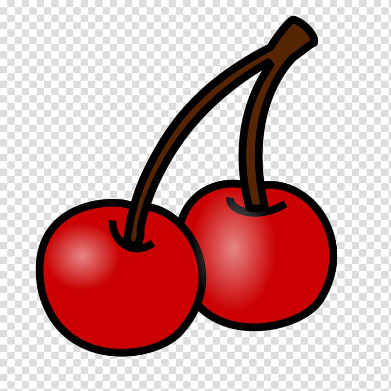 Cherry Drawing Fruit , cherries transparent background PNG clipart