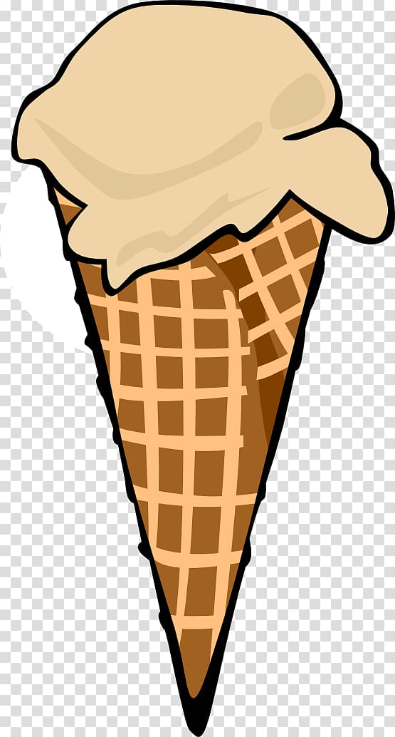 Ice Cream Cones Sundae Chocolate ice cream, Gerald G transparent background PNG clipart