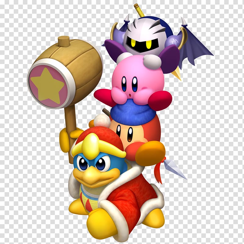 Kirby\'s Return to Dream Land Kirby: Nightmare in Dream Land Kirby Mass Attack Kirby and the Rainbow Curse Kirby\'s Adventure, Kirby transparent background PNG clipart
