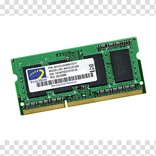 DDR3 SDRAM Laptop Flash memory ROM, DDR3 SDRAM transparent background PNG clipart