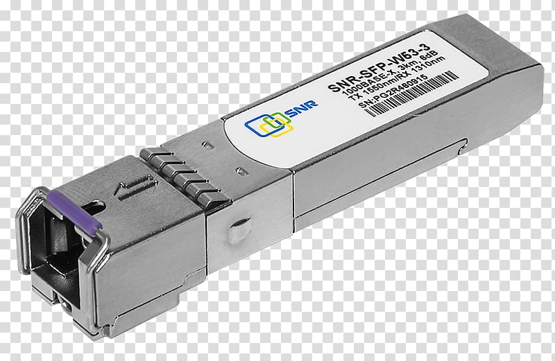 Small form-factor pluggable transceiver Computer network DWDM Electrical connector CWDM, Sfp transparent background PNG clipart