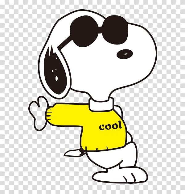 cartoon wearing sunglasses snoop puppy transparent background PNG clipart