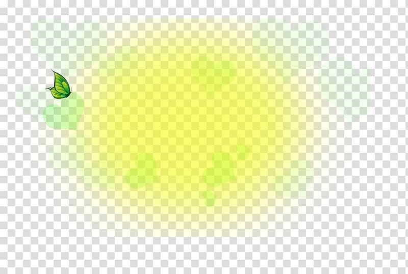 Green Sky , Yellow shading ring transparent background PNG clipart