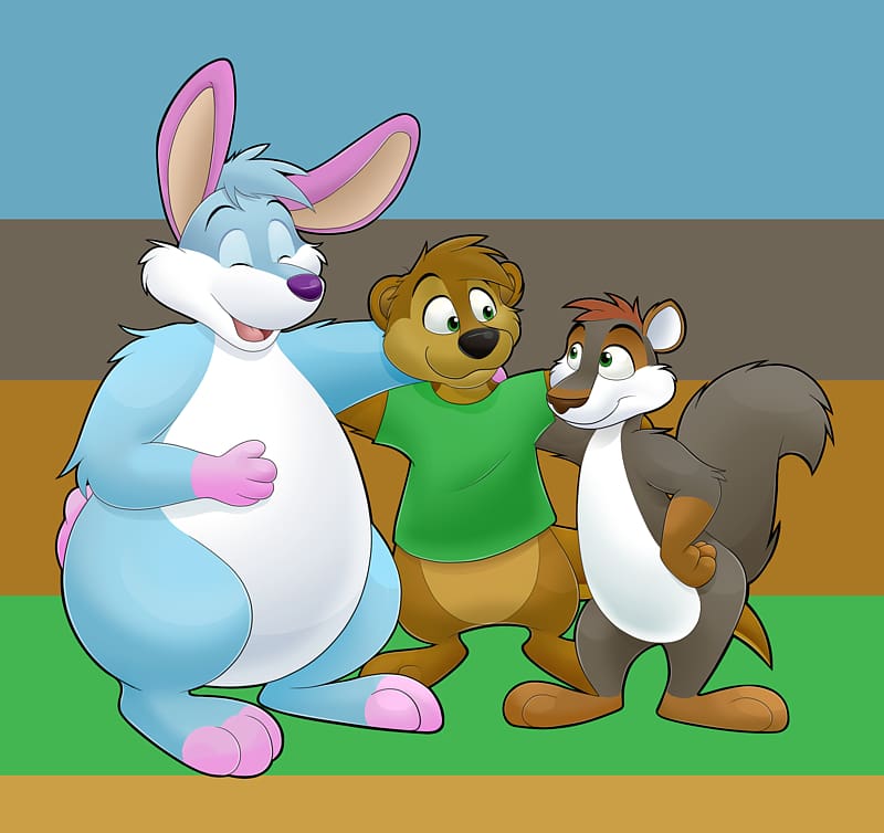 Easter Bunny Hug Domestic rabbit , Group Hugs transparent background PNG clipart