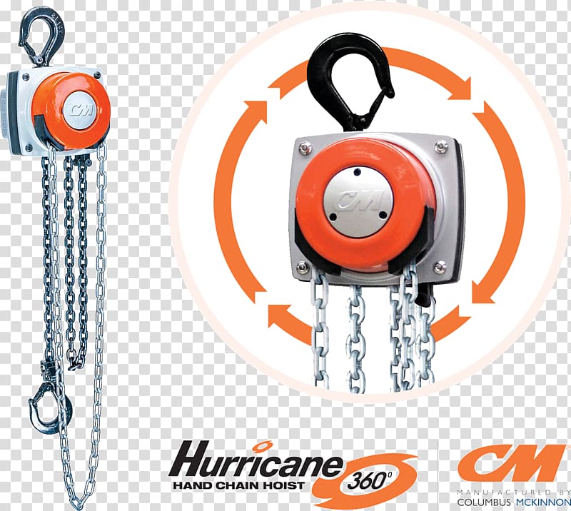Hoist Block and tackle Chain Industry Wire rope, Hand Chain transparent background PNG clipart