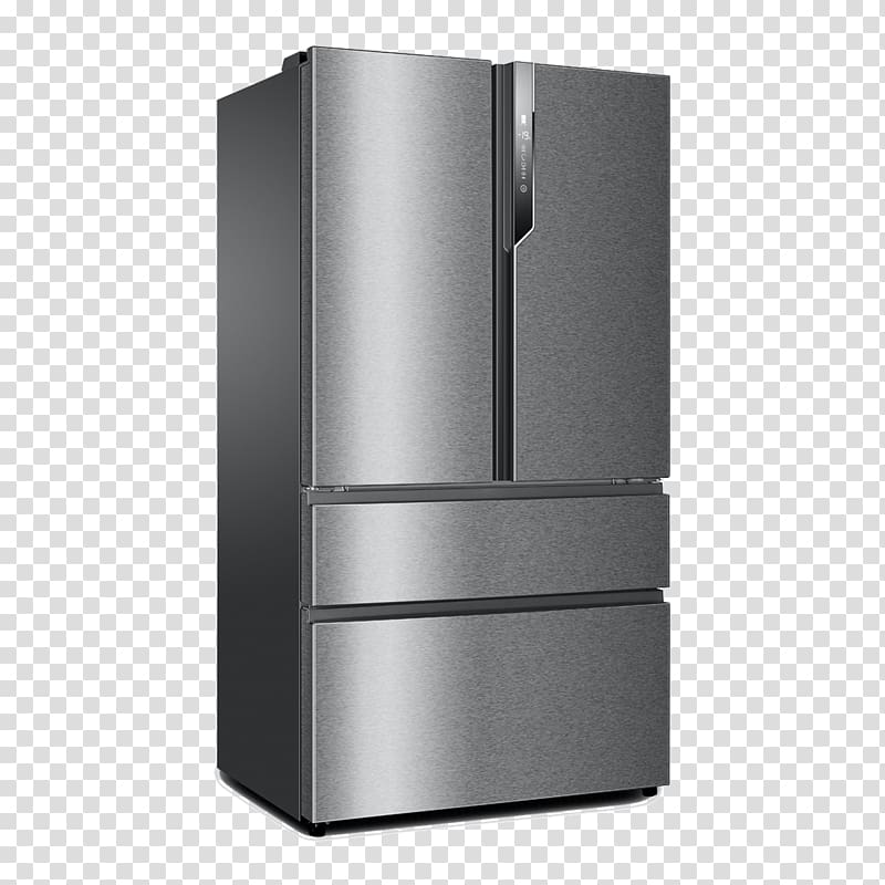 Refrigerator Haier Auto-defrost Door Freezers, fridge transparent background PNG clipart